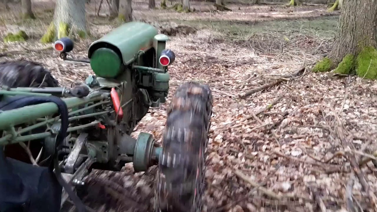 Holder ED2 bei der Waldarbeit im Einsatz