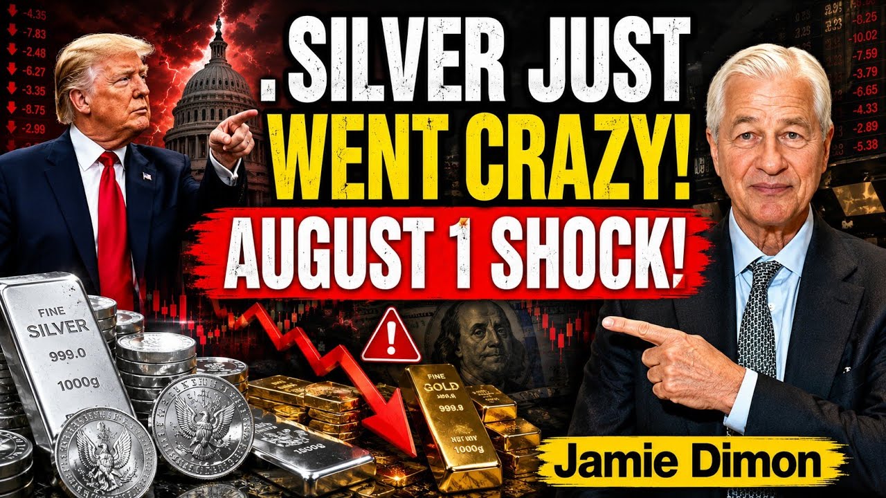 SILVER EXPLODES AFTER TRUMP'S BIG MOVE! JAMIE DIMON WARNS WHAT HAPPENS NEXT TO SILVER PRICES