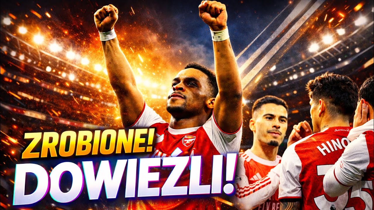 ARSENAL POKONAŁ CHELSEA W DERBACH. KANONIERZY TRZYMAJĄ CITY NA DYSTANS