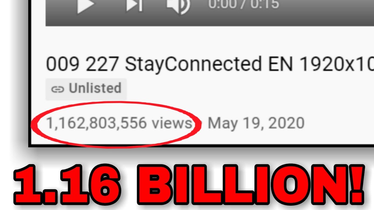 The REAL Most viewed unlisted YouTube video