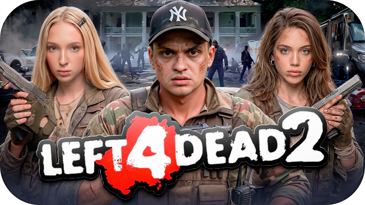 БУСТЕР ИГРАЕТ В LEFT4DEAD 2 С ГЕНСУХОЙ И АКУЛИЧ / BUSTER ROFLS