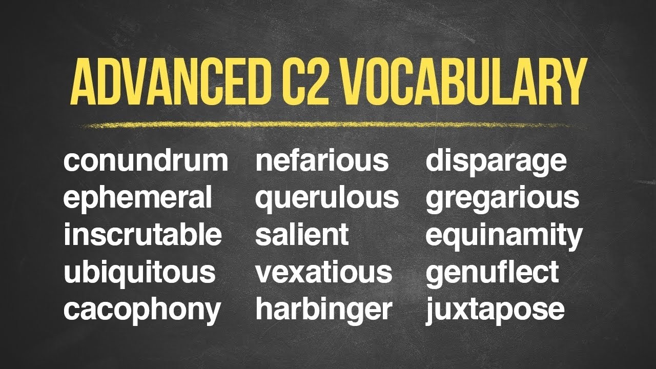 1 Hour Full IELTS Vocabulary Course