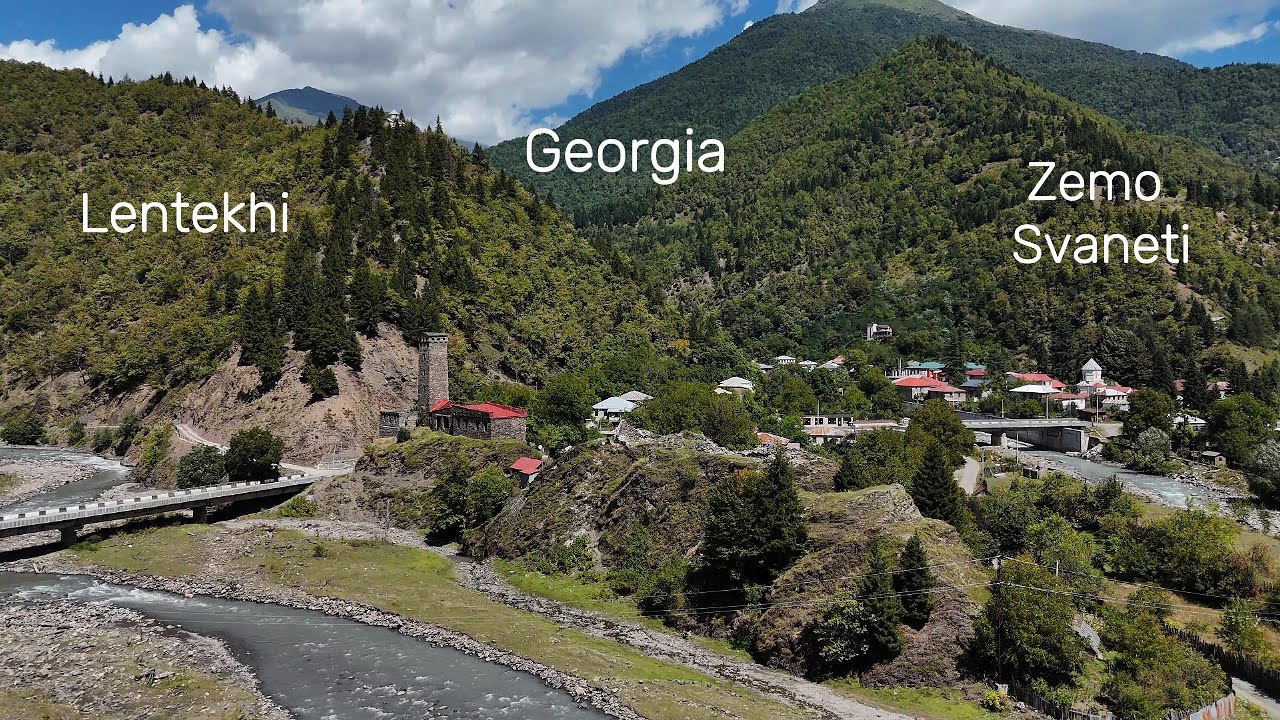 Georgia. Kvemo Svaneti. Lentekhi.
