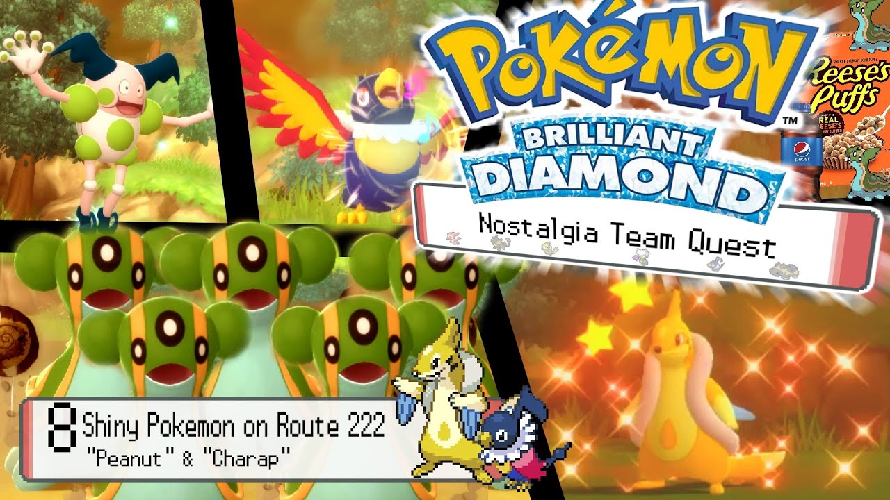 586 - 8 Phases: The Hunt for the final 2 team members: Shiny Floatzel & Chatot on Route 222