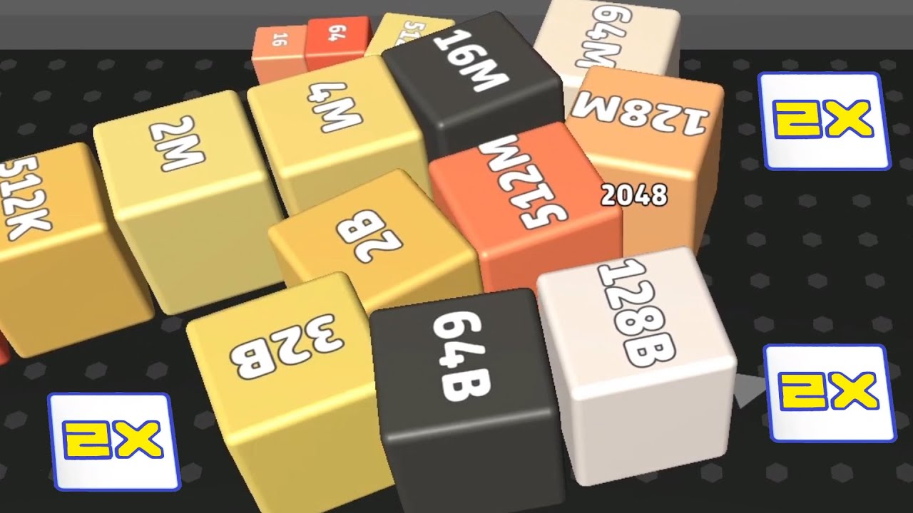 Cubes 2048.io Game  🎲 THIS IS THE HARDEST GAME 🎲 CUBES SNAKE 2048.io Gameplay