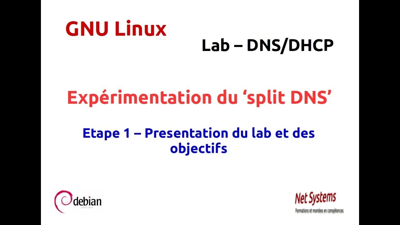 Split DNS Bind   étape 1