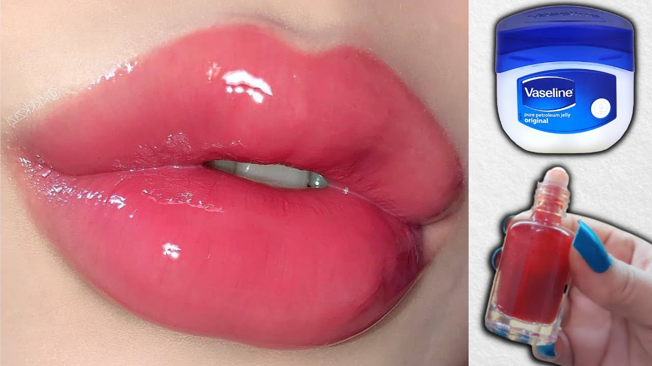 HOW TO MAKE LIGHT PINK LIPGLOSS 😍🦋🌸