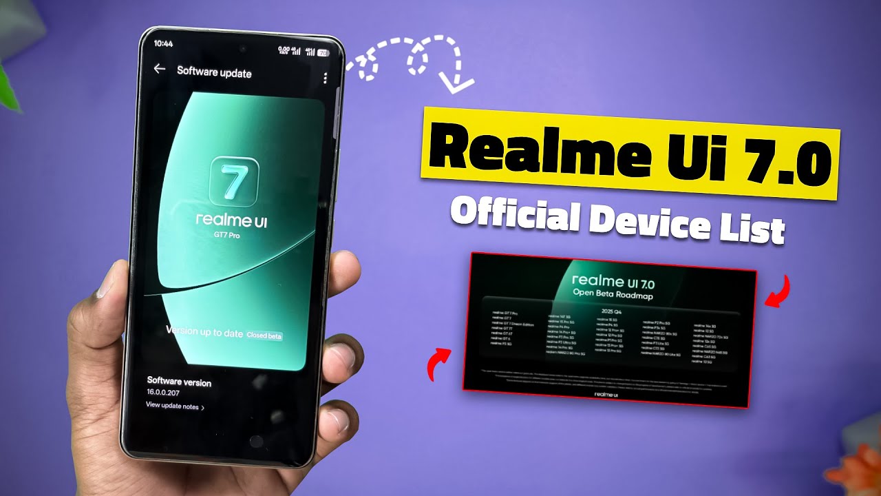 Realme Ui 7.0 Official Device List Is Here 🔥 2025 Q4 Roadmap | Full Device List !