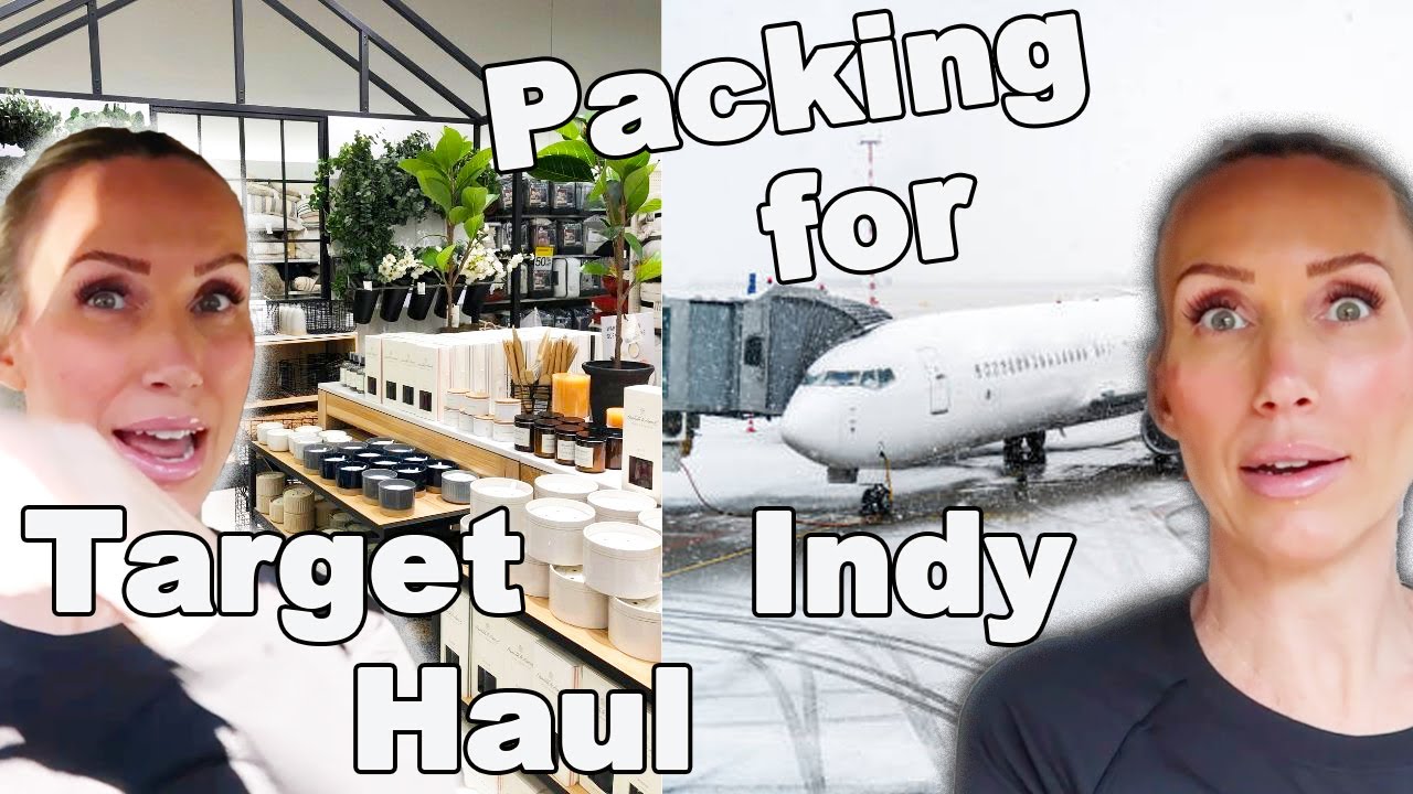 Packing for 1st Time to Indianapolis...Huge Cheer Comp!  Plus Target Haul!