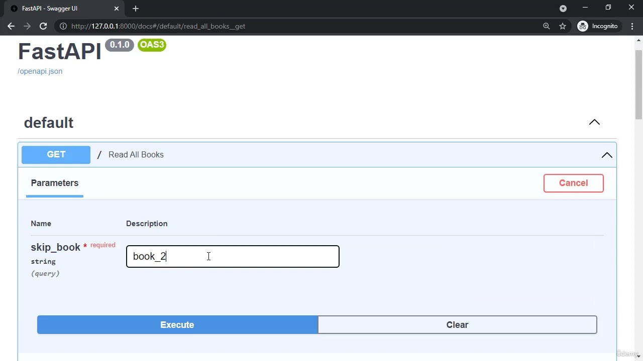 007 FastAPI Project Query Parameters