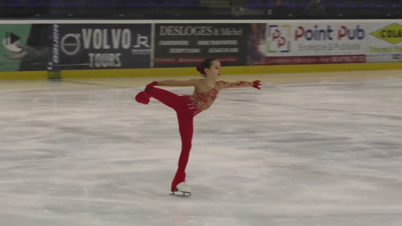 Hèloïse Galvan, CM2, médaille de Bronze à la coupe des Chateaux de Tours