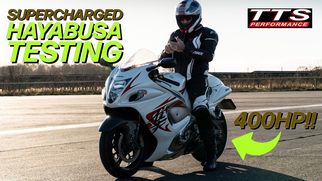 TTS 400 л.с. Hayabusa с турбонаддувом – первые испытания на аэродроме!!