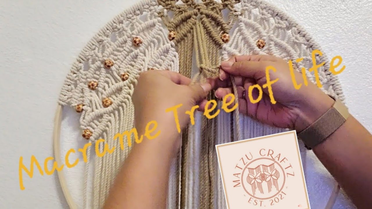 #Macrame Tree of life❤DIY handmade with❤