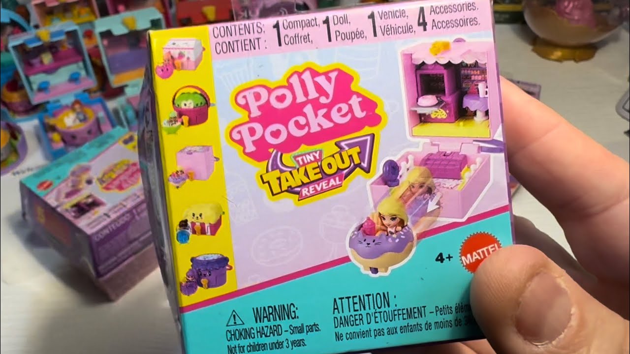 Обзор и презентация 3-го сезона мультсериала Polly Pocket Tiny Takeout — с кратким обзором 1-го и...