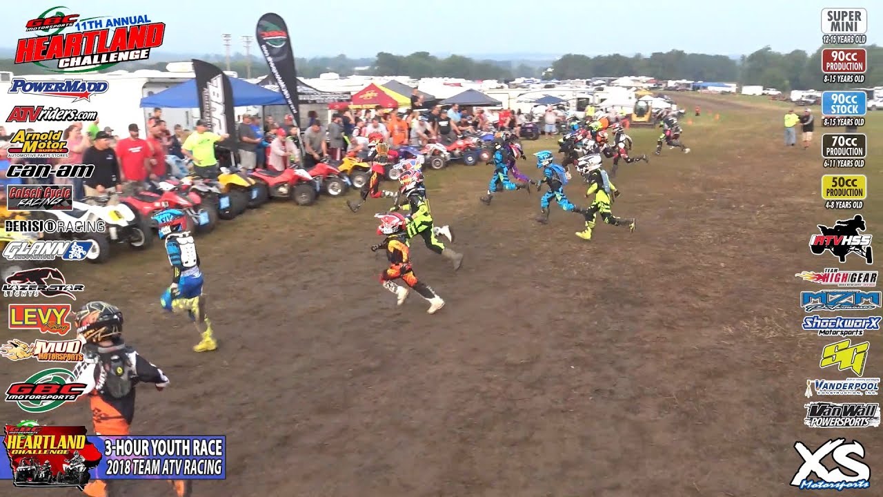 3-Hour Youth ATV Racing - 2018 Heartland Challenge