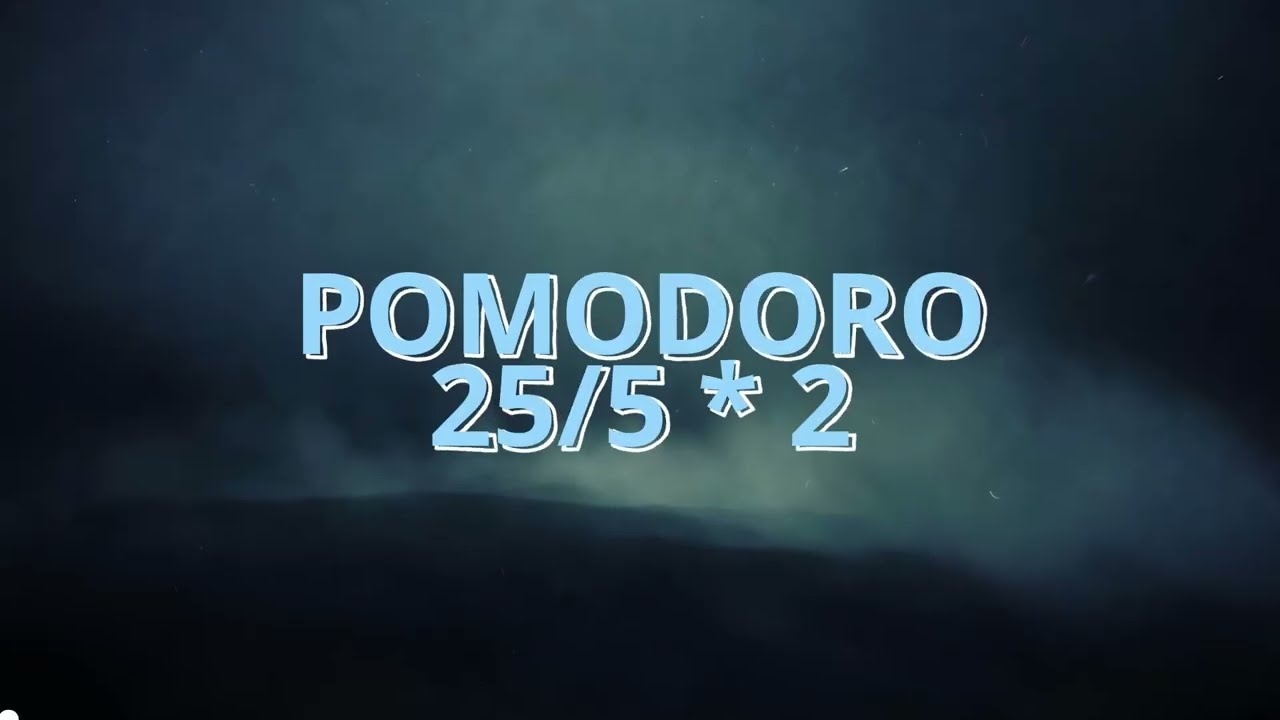 1 Hour Pomodoro Timer 25/5 | Remote Work Focus | No Countdown