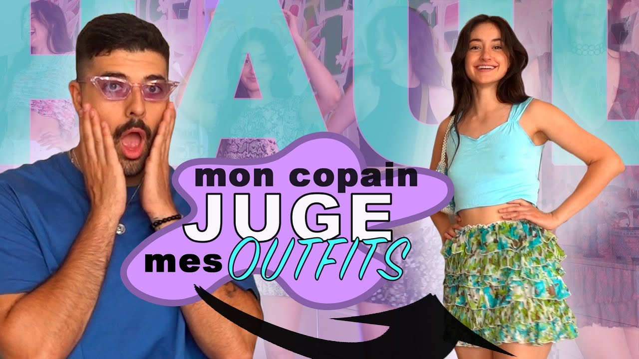 Mon copain JUGE mes OUTFITS de friperie !!!