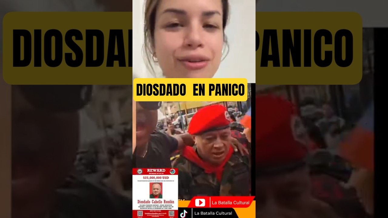 Diosdado Cabello y sus guarda espaldas #Venezuelalibre TRUMP