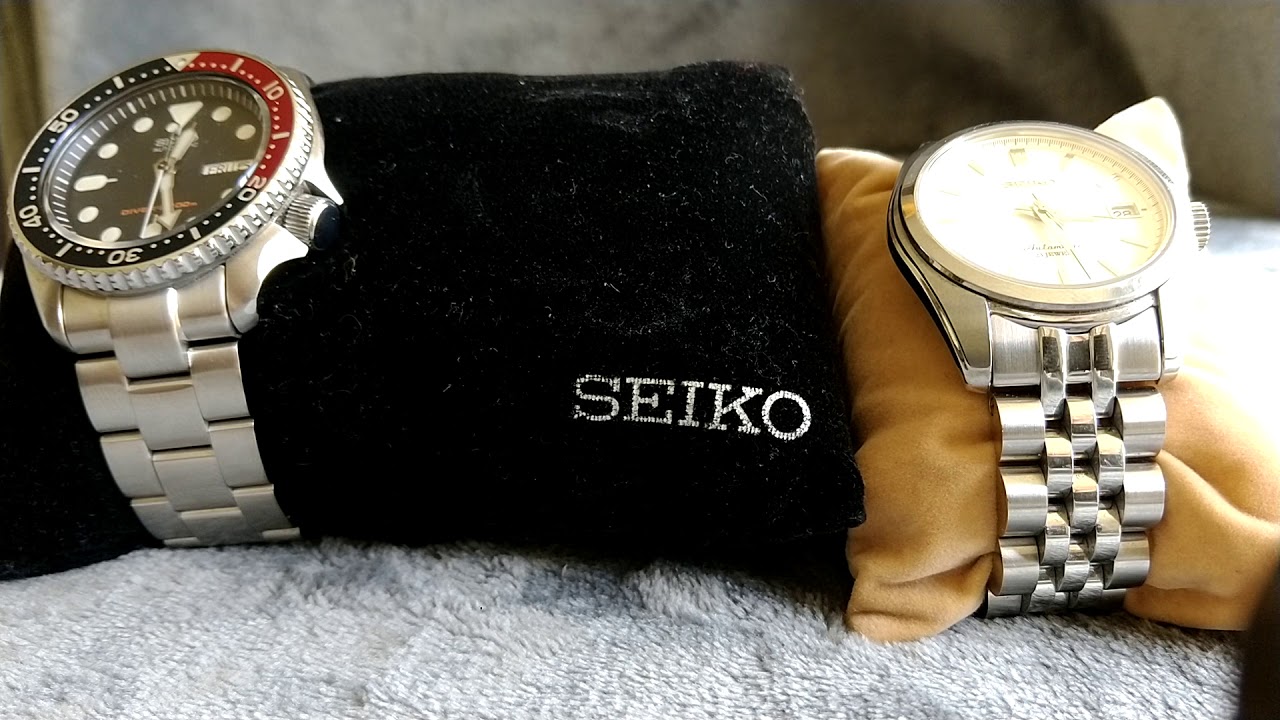 Strapcode Super Oyster & Angus Jubilee on SEIKO SKX009 SKX013 & SARB035