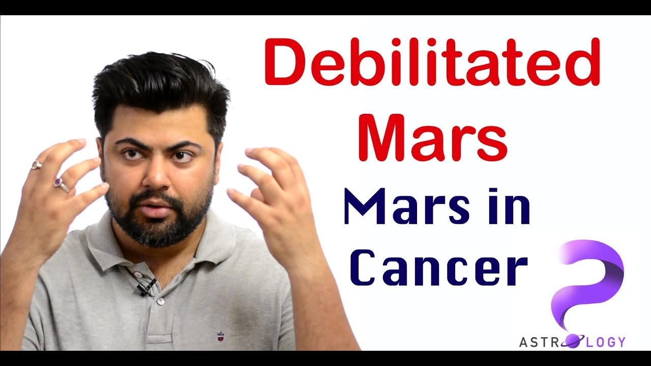 Debilitation of Mars | Mars in Cancer Zodiac | Where Anger becomes emotional expression | by Punneit