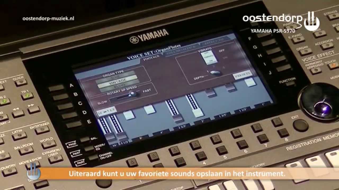 Yamaha PSR-S970 | Sounddemo