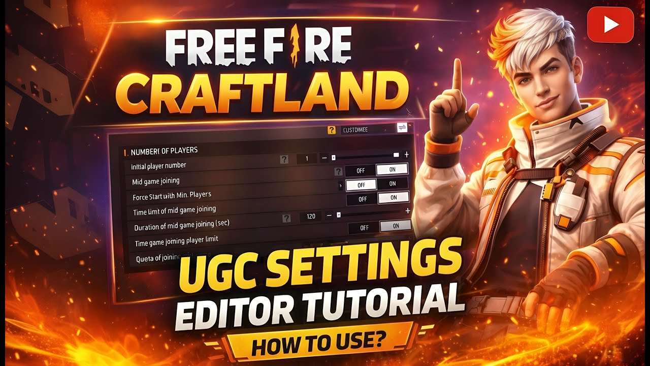 How to Use UGC Editor Tool | minimum player | increase Player Rounds | Shah G Creator | Craftland