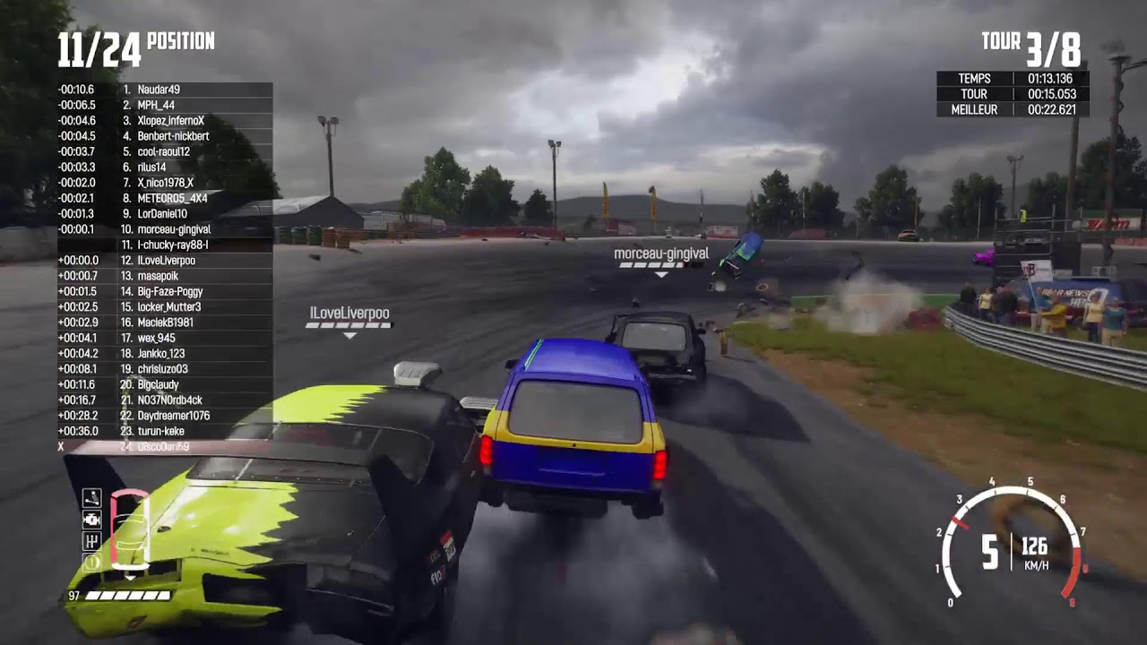 🔴🐺 [LIVE FR PS5] 🐺😋 WRECKFEST 😎🐺