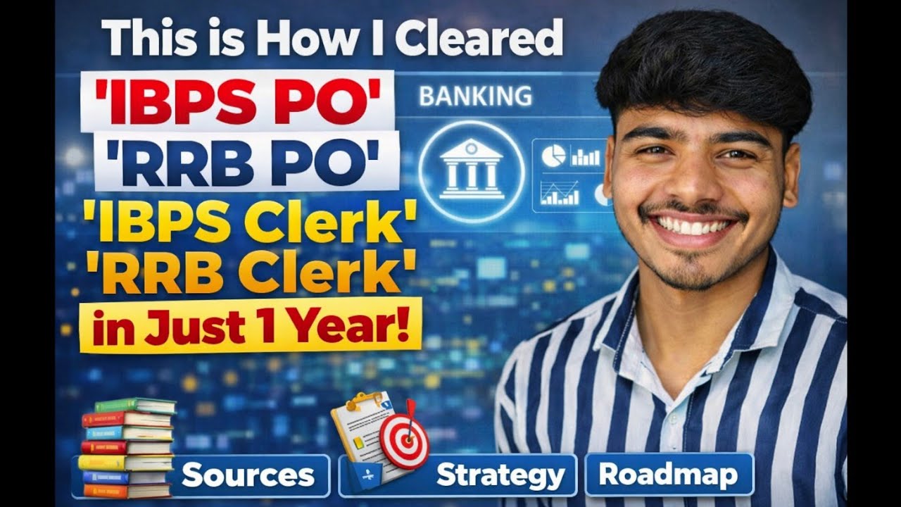The Ultimate Strategy To Clear Bank Exams in 1 Year 🔥     #banking #success #ibps #ibpspo #rrbpo 