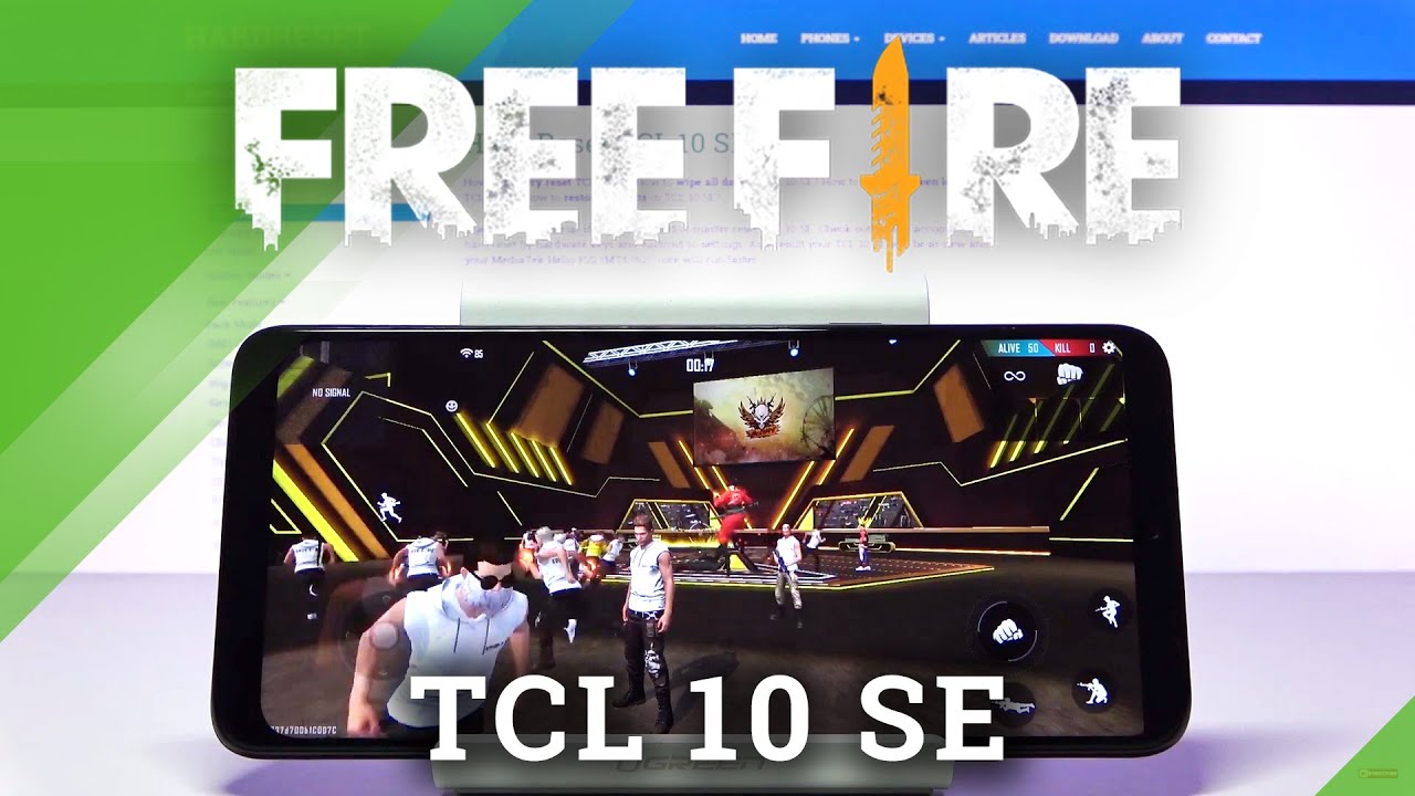 Garena Free Fire Game Test on TCL 10 SE – Gaming Quality Checkup