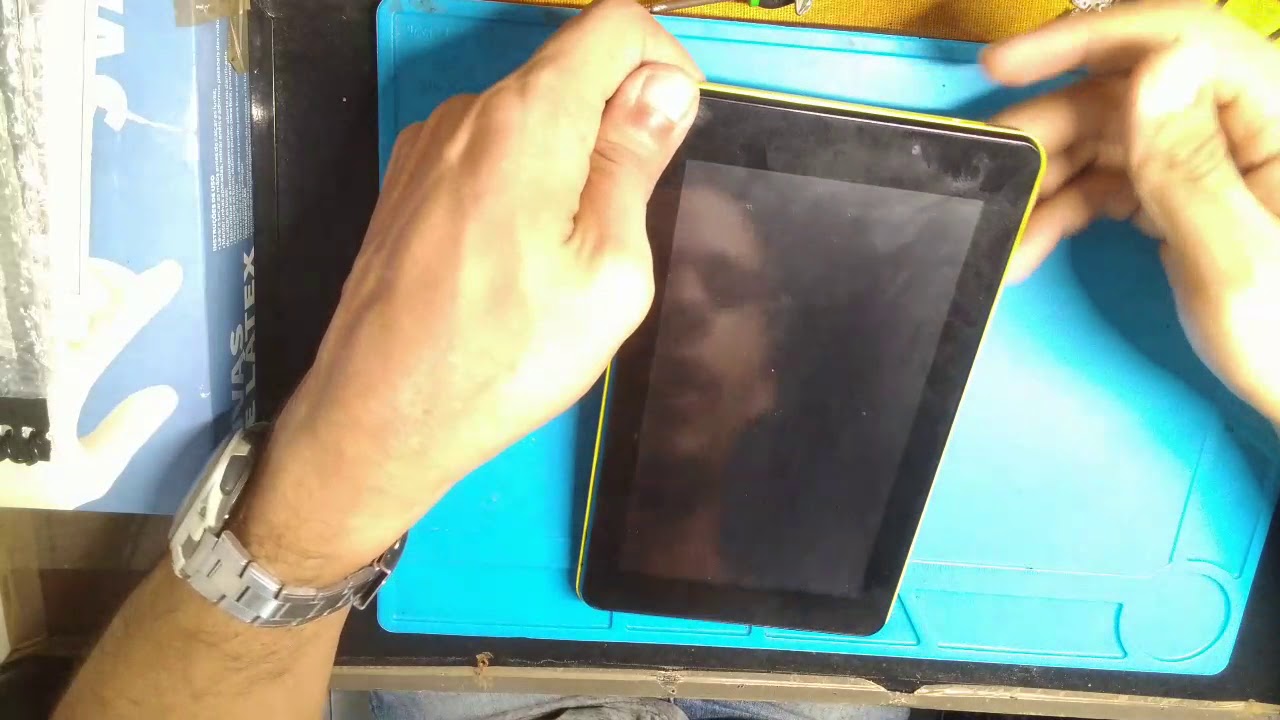 Radreset tablet educacional modelo aT77 rápido e facil