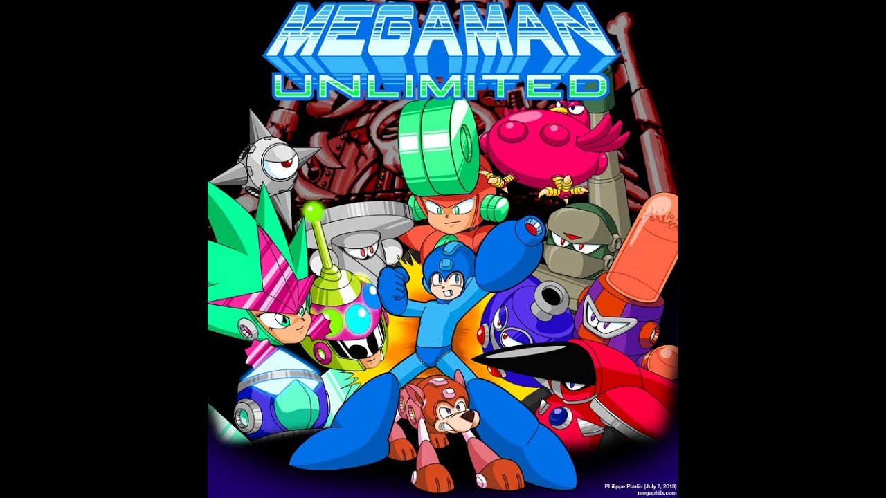 Megaman Unlimited Speed Run All Clear  (