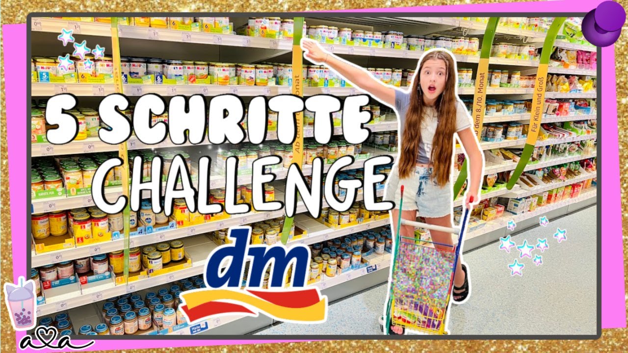 5 SCHRITTE CHALLENGE im DM 💜 5 steps forward challenge...bis zum Baby Brei?? 😱 Alles Ava