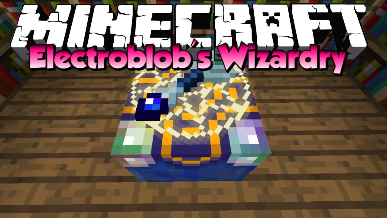 Minecraft | ELECTROBLOBS WIZARDRY MOD (Magic Wizards And More) | Mod Showcase (1.12.2/1.7.10)