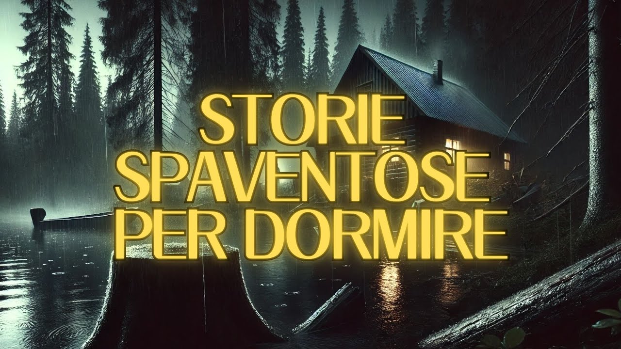 Storie Spaventose per Rilassarsi e Dormire | Suoni della Pioggia per Dormire | Vol. 14