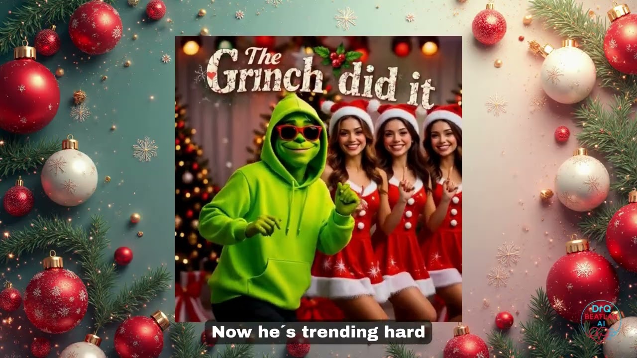 The Grinch Did It 🎄💚 | Canción Navideña Bailable | Christmas Dance Song