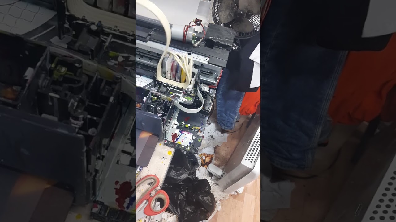 epson l18050 замедляется? смазка + обдув? замена мотора?