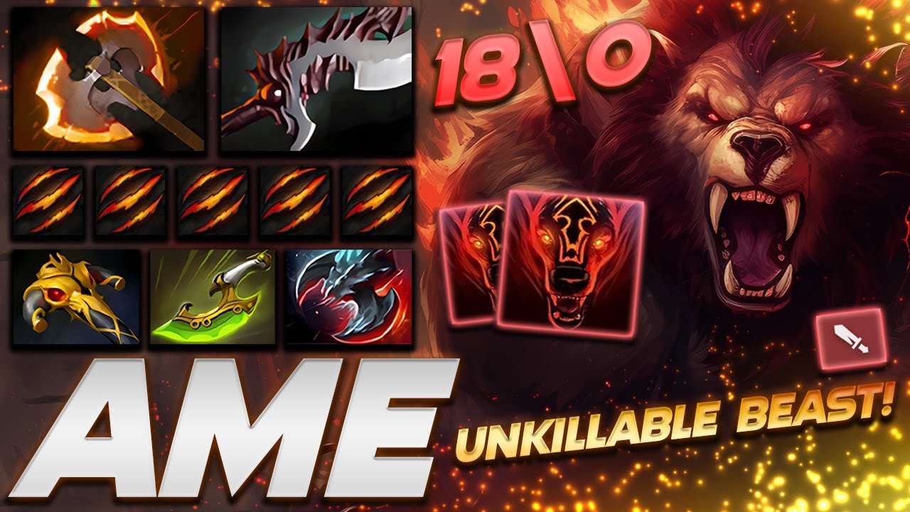 Ame Ursa UNKILLABLE BEAST! 18\0 - Dota 2 Pro Gameplay [Watch & Learn]