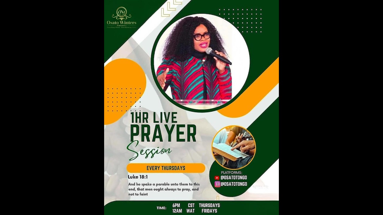 1hr Live Prayer