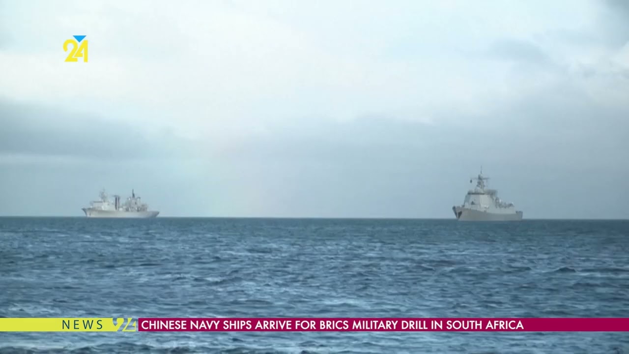 Chinese Navy Ships Arrive For Brics Military Drill In South Africa