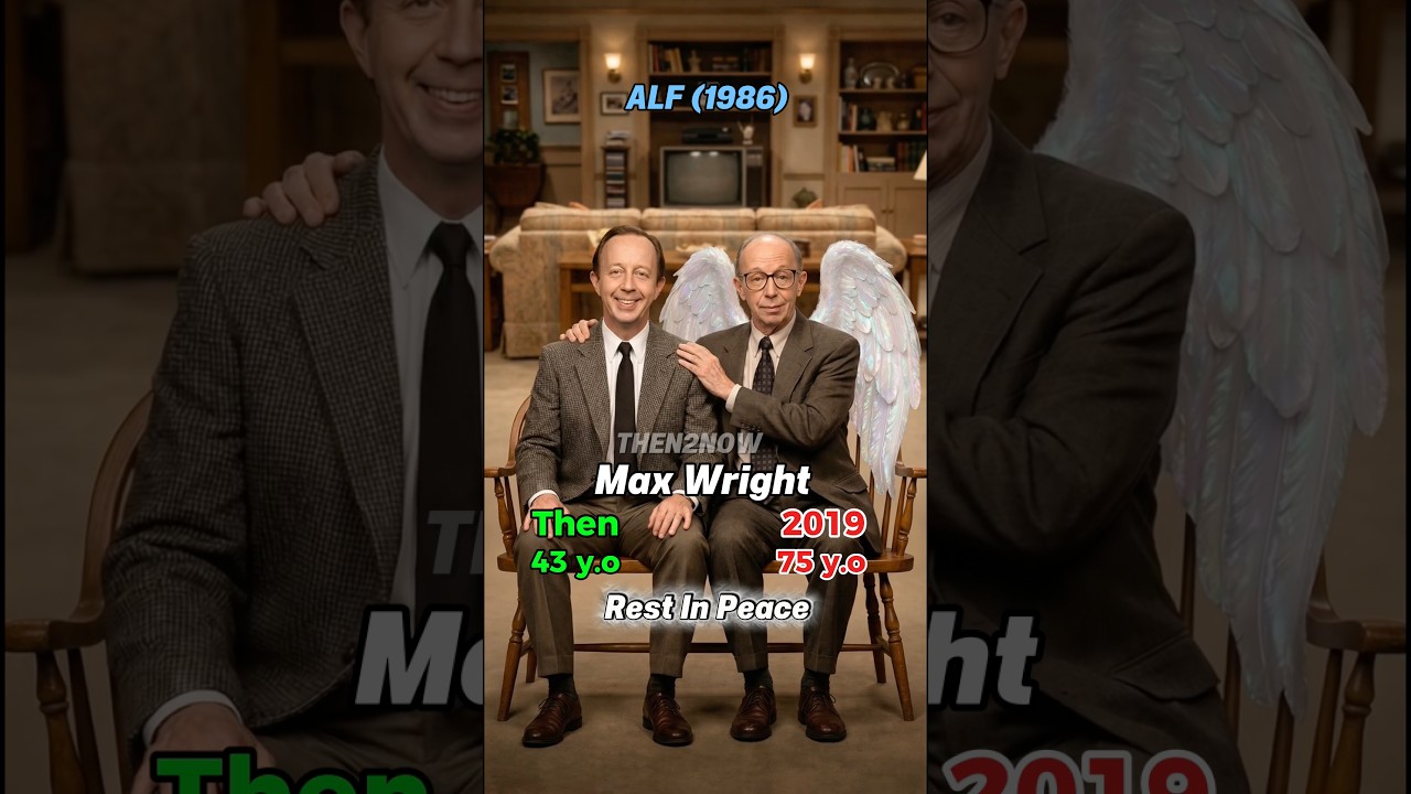 ALF (1986) Cast Then and Now: 80s TV Legends #ALF #MaxWright #TVLegends