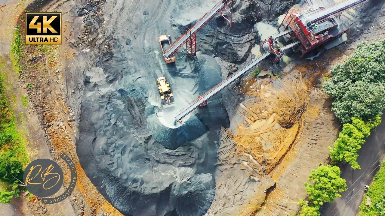 🚧 4K Construction Site ASMR for Relaxation - Sleep Sounds, White Noise, No Talking, Meditation