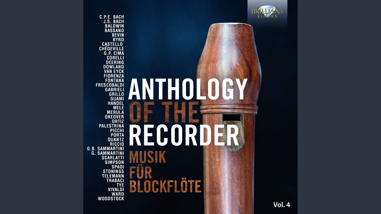 Sonata in F Major, HWV 358 for Sopranino Recorder and Basso Continuo: Allegro