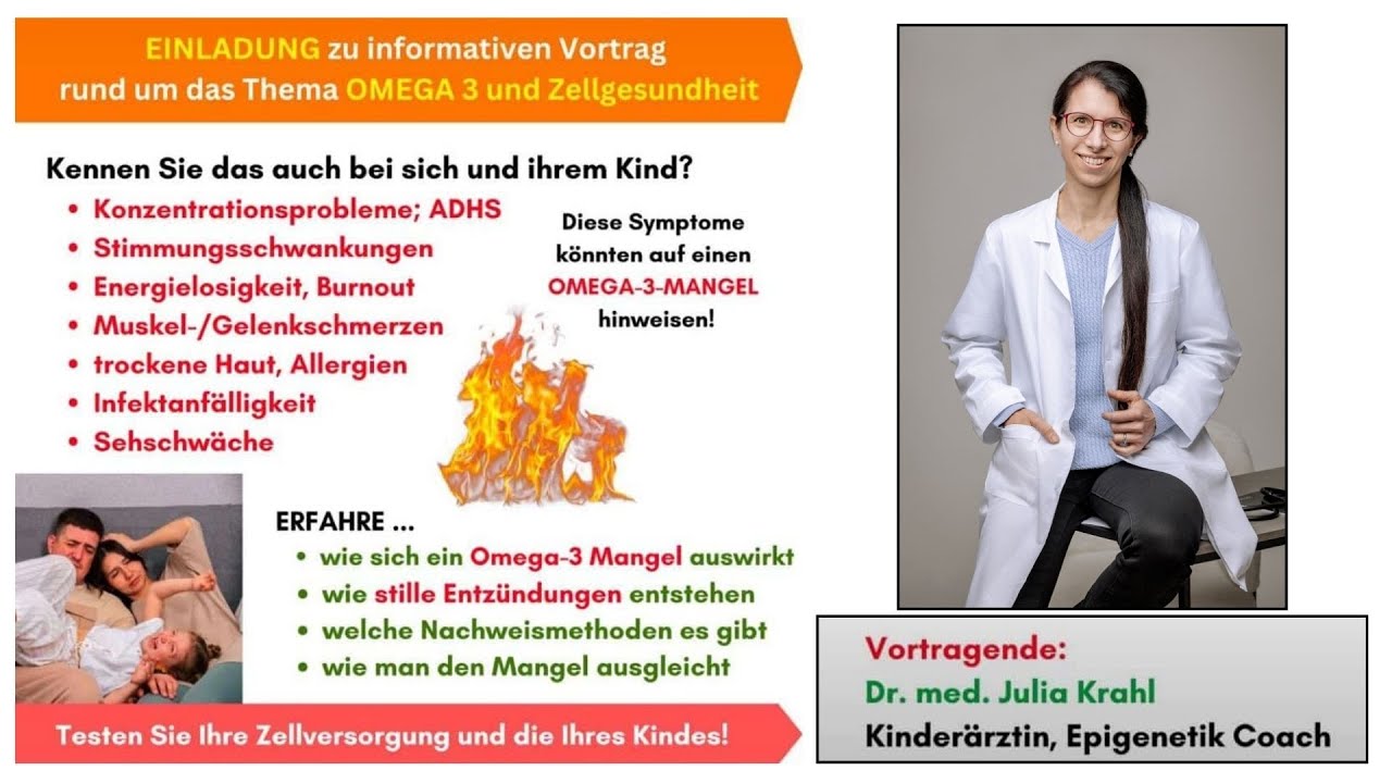 Einladung: Omega-3-Vortrag für Eltern! 🐟💻💡