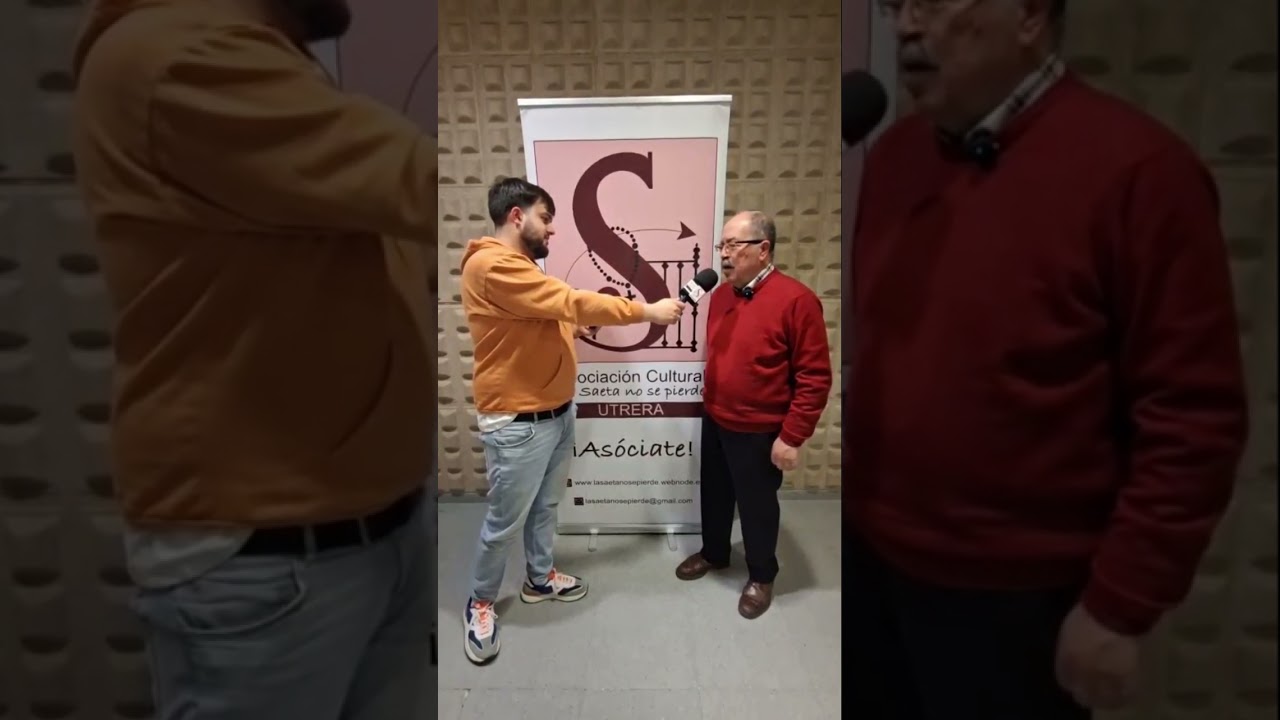Pin pon cofrade con Cristóbal García Caro 
