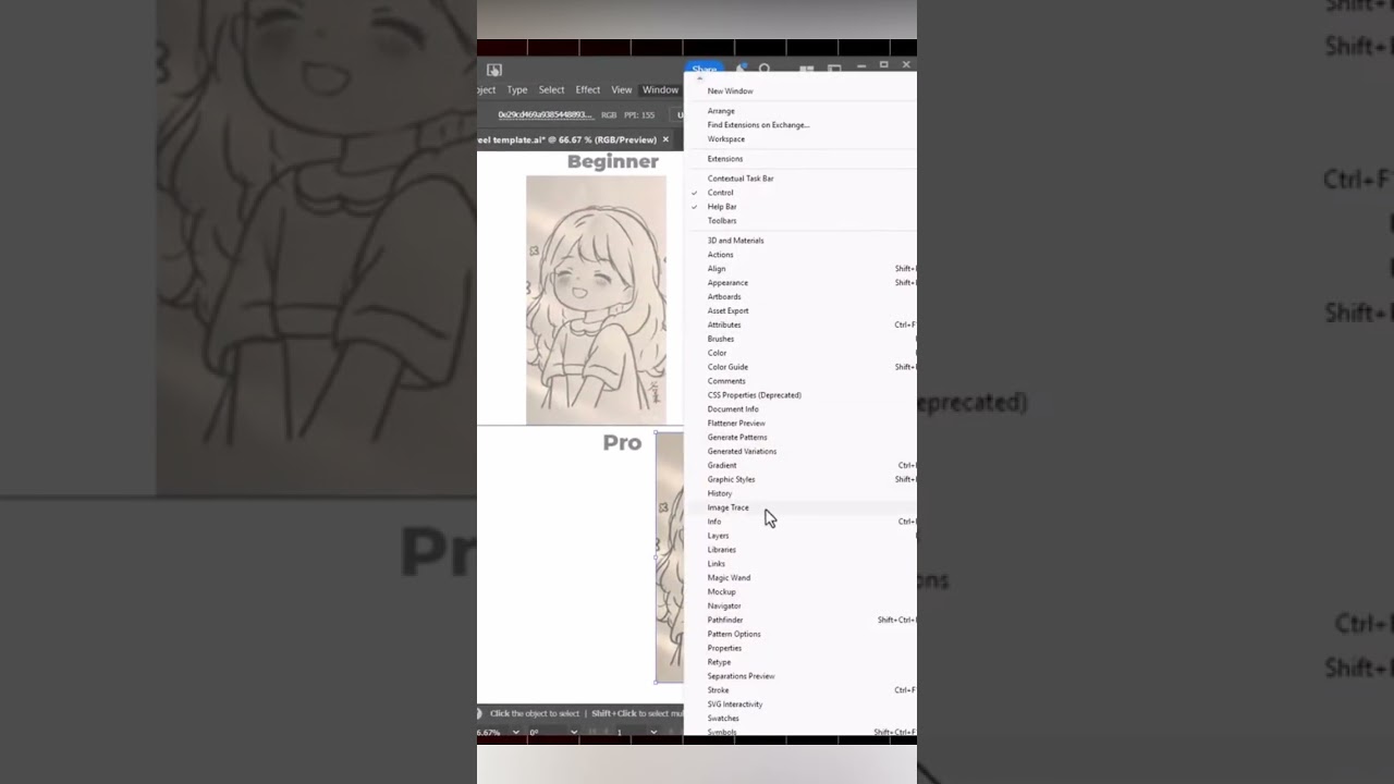Adobe Illustrator Tips To Trace Any Sketch 