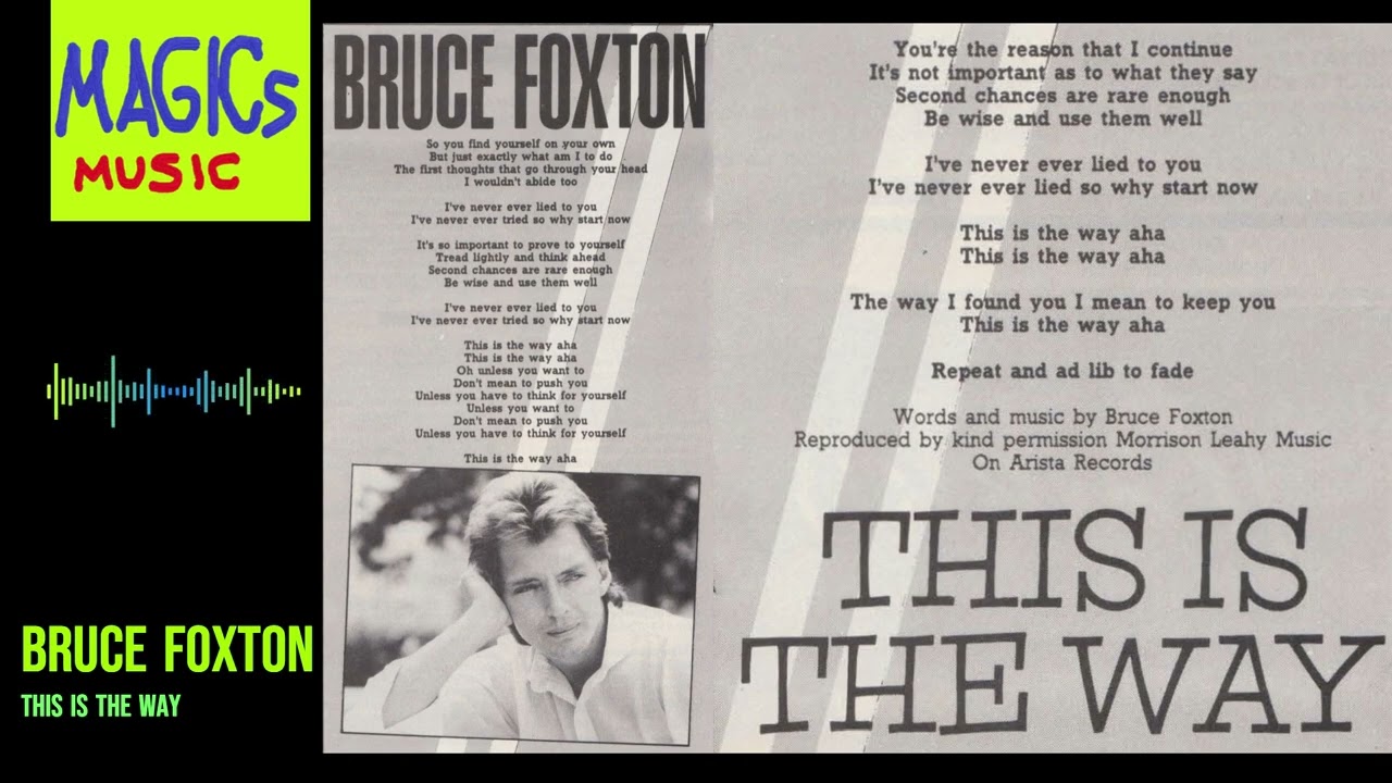 Bruce Foxton - This Is the Way