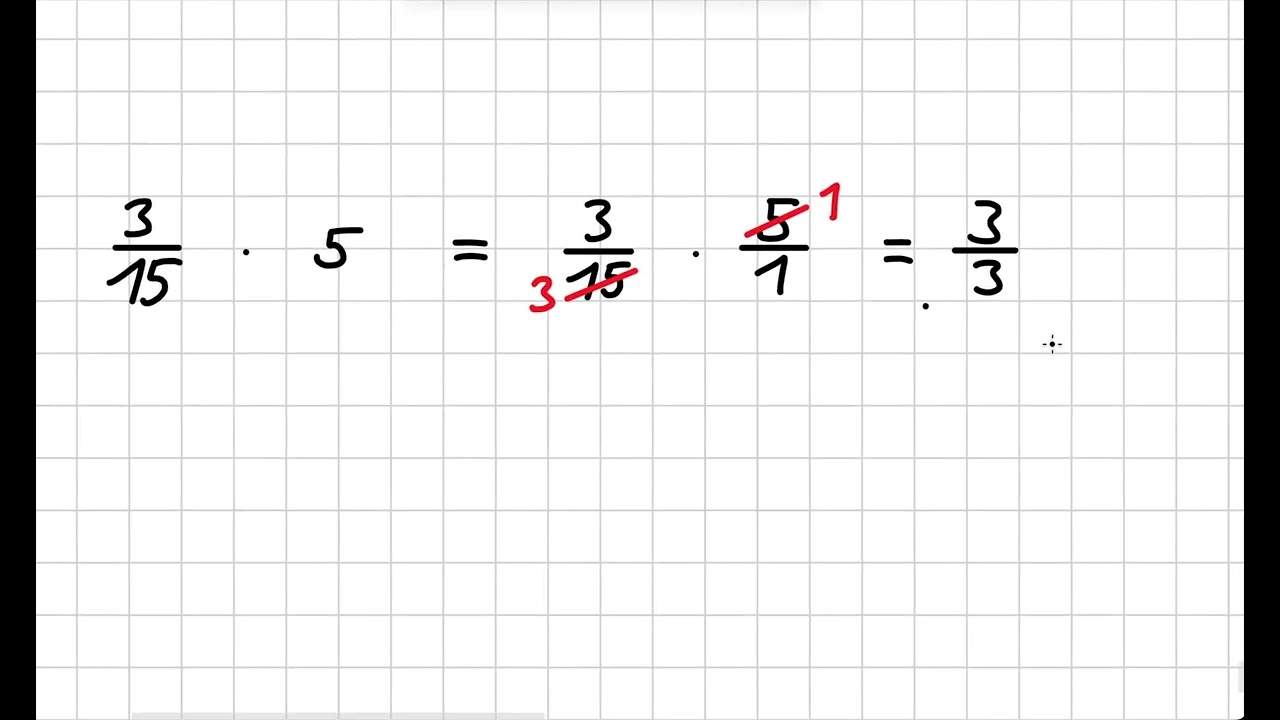 Brüche multiplizieren