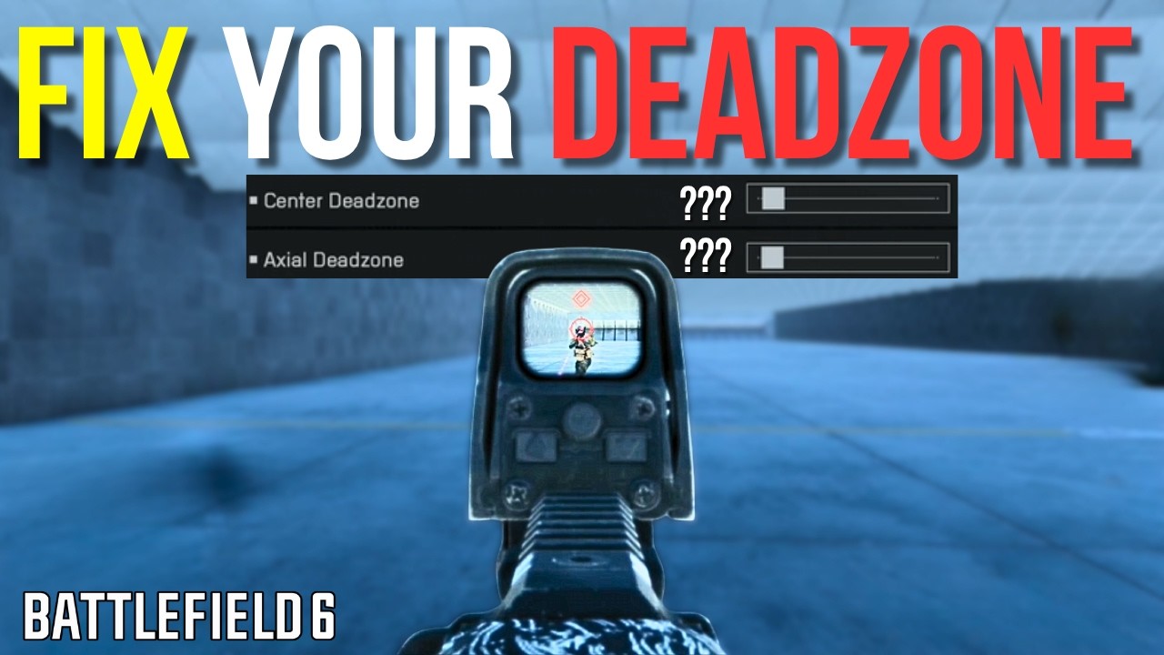 Fix Your DEADZONE in Battlefield 6 Controller - Axial & Center Deadzone Explained
