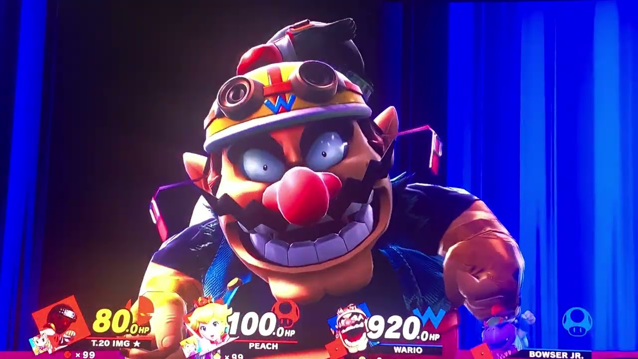 Super Smash Bros Ultimate, T.20 I’MG & Peach VS Wario & Bowser Jr. 6/6