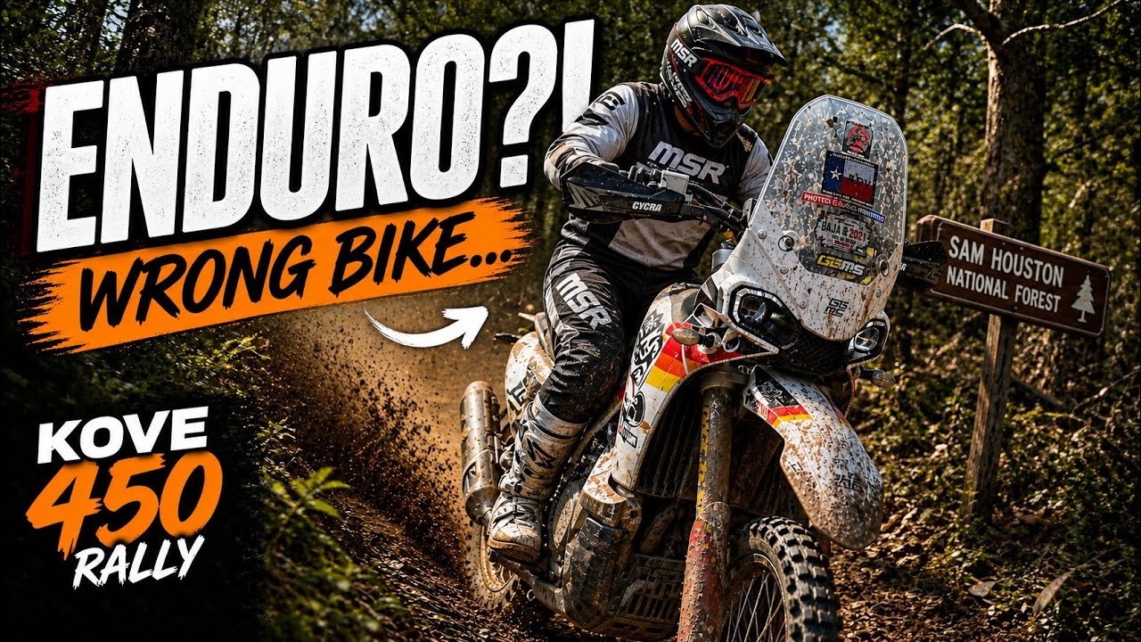 Chasing Enduro&rsquo;s - Kove 450 Rally 